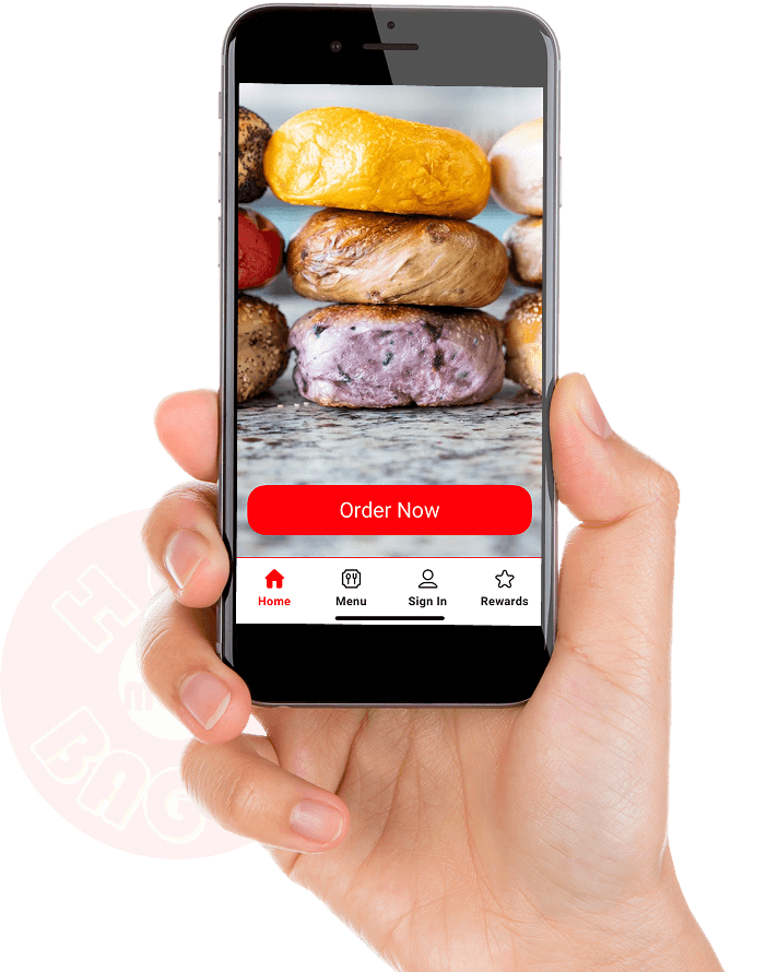Download The Hot Bagels App