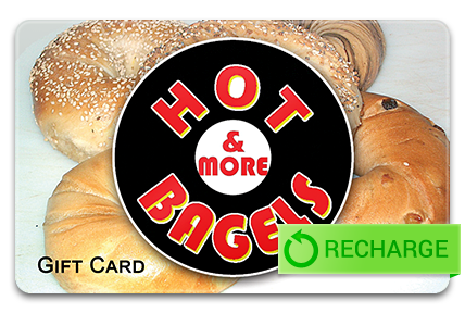 Recharge your Hot Bagels and More
